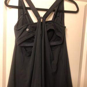 Lululemon Racerback Flow Tank with Inner Bra